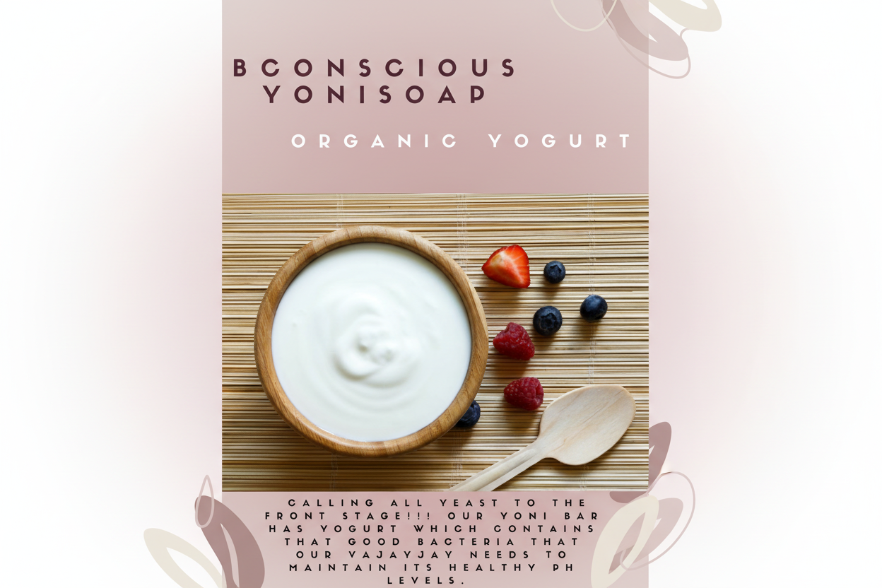 Bconscious Naturals™ Fresh Pumz Apple Cider Vinegar Cleansing Yoni Soap Bar
Natural, pH-Balancing Cleanse for a Healthy Yoni