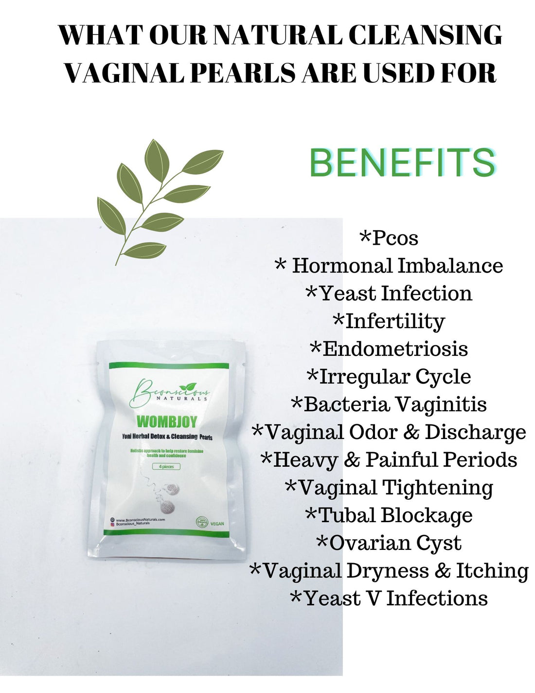Yoni Detox Pearls for Cleansing Vagina