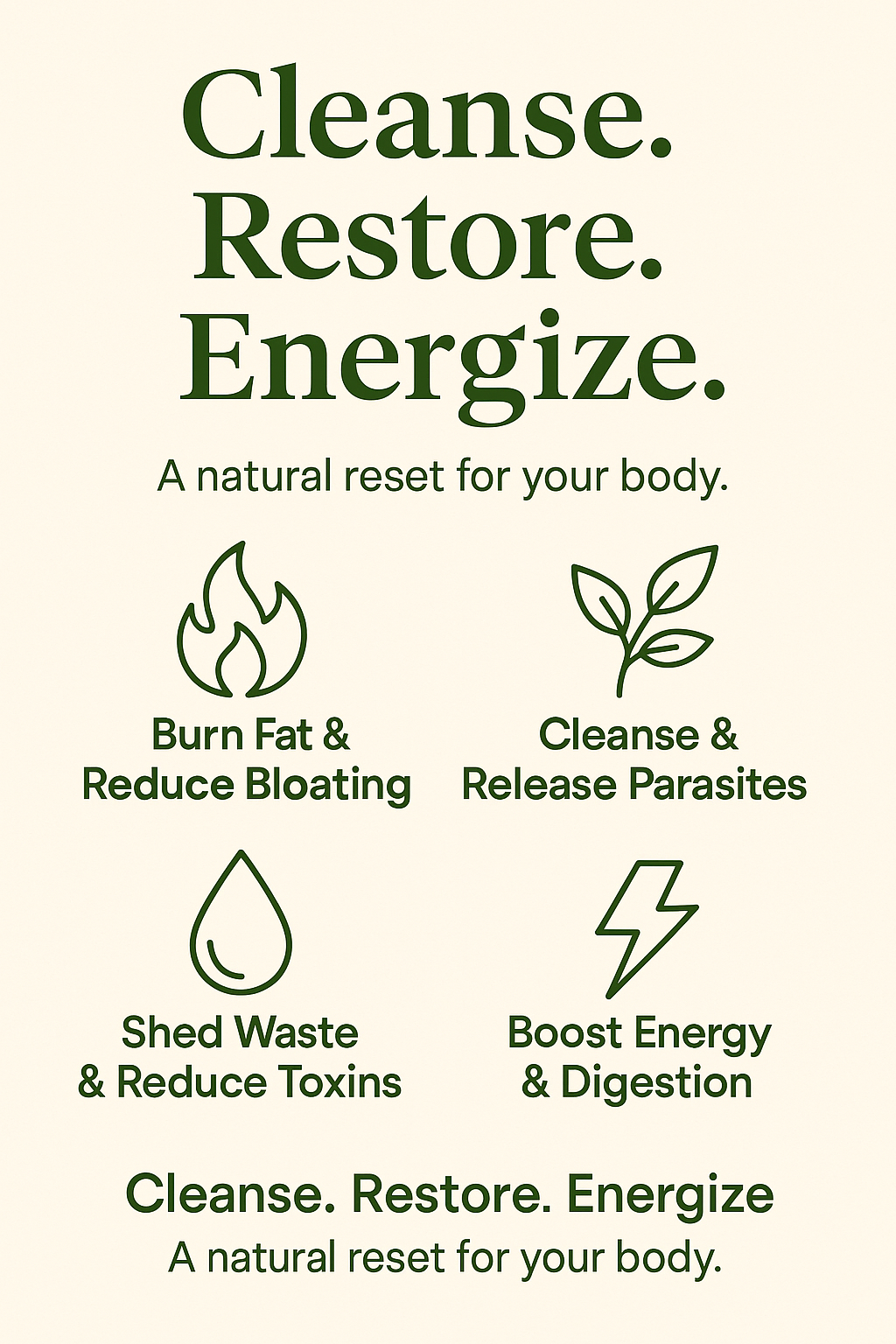 Bconscious Naturals™ Intense Detox Tea
Cleanse, Renew, and Rejuvenate Your Body!