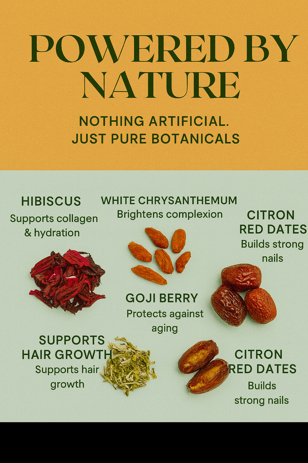 Bconscious Naturals™ 30 Day Beauty Tea (Hair, Skin & Nails)
Nourishing Herbal Tea Blend for Radiant Hair, Skin, and Nails