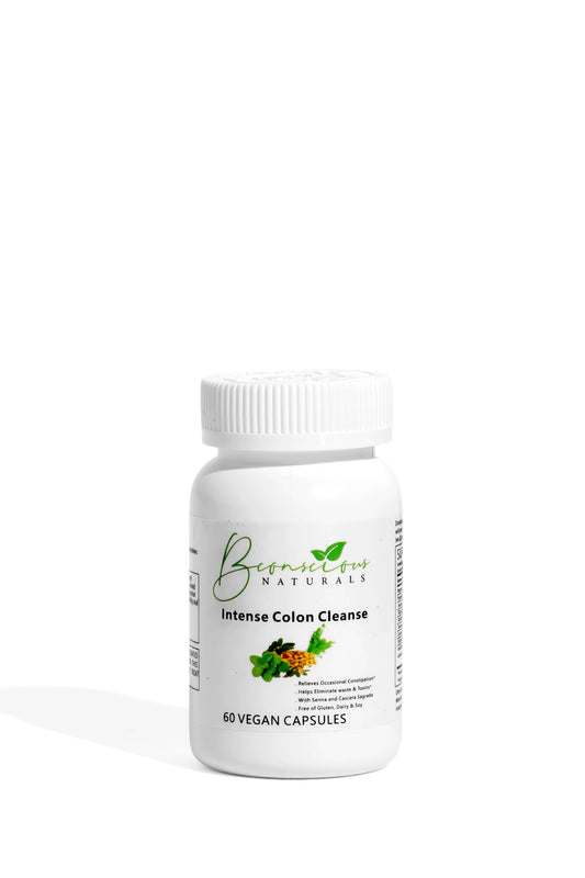 Bconscious Naturals™ Intense Colon Cleanse 60 Capsules (30-Day Supply)
Deep Detox and Gentle Colon Cleanse for Digestive Health