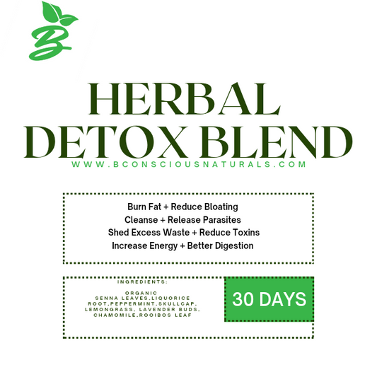 Bconscious Naturals™ Intense Detox Tea
Cleanse, Renew, and Rejuvenate Your Body!