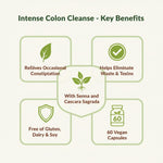 Bconscious Naturals™ Intense Colon Cleanse 60 Capsules (30-Day Supply)
Deep Detox and Gentle Colon Cleanse for Digestive Health