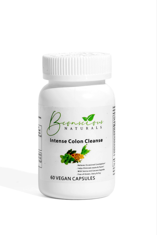Bconscious Naturals™ Intense Colon Cleanse 60 Capsules (30-Day Supply)
Deep Detox and Gentle Colon Cleanse for Digestive Health