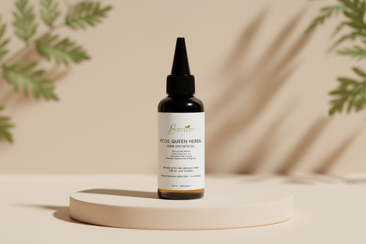 PCOS Hair Growth Oil for Women | Natural Scalp Support