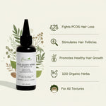 PCOS Hair Growth Oil for Women | Natural Scalp Support