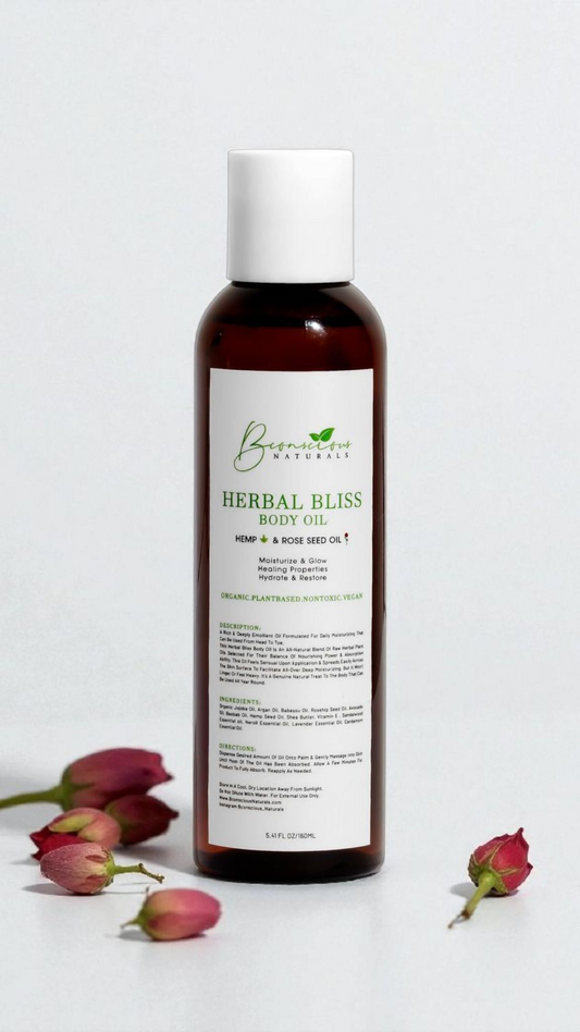 Bconscious Naturals™ Herbal Bliss Natural Shave Oil
Moisturizing Shave Oil for Smooth, Hair-Free Skin – Ideal for Face & Body