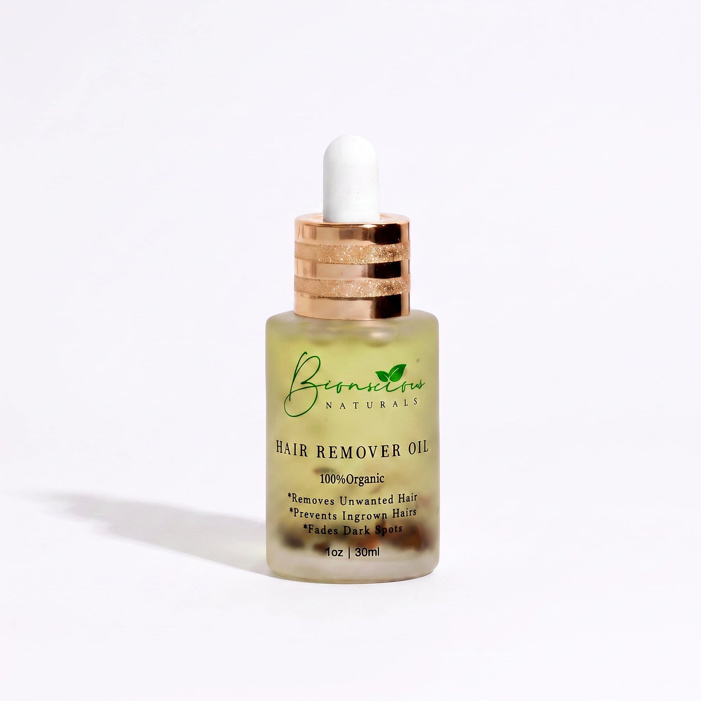 Natural Hair Removal Oil for Women | Facial & Chin Hair Growth Reduction | Organic Herbal Hair Inhibitor for Face & Body