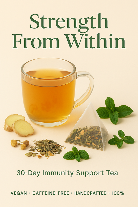 Bconscious Naturals™ 30 Day Immunity Tea Blend

Kickstart Your Day the Right Way!