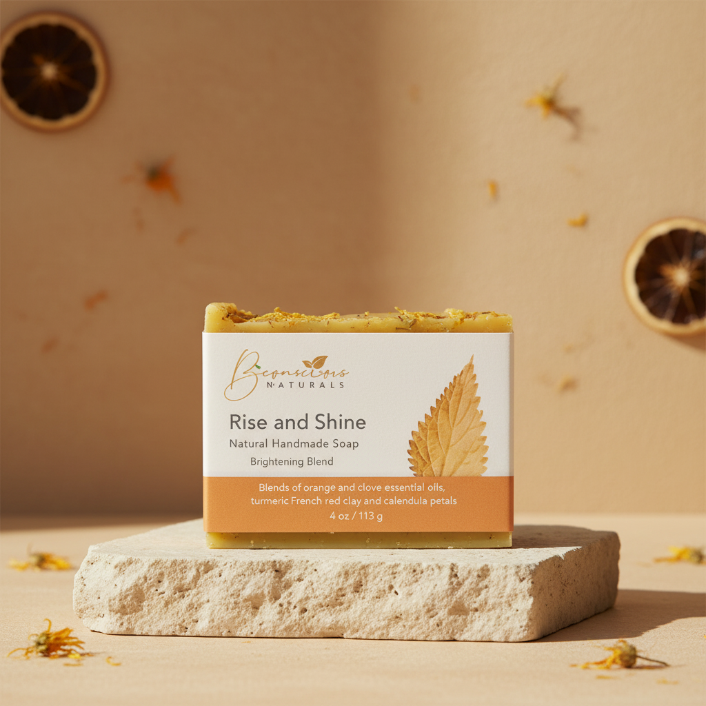 Bconscious Naturals™ Rise & Shine Turmeric Soap Bar

Brighten, Revive & Refresh Your Skin for a Dewy, Radiant Morning Glow! 🌞