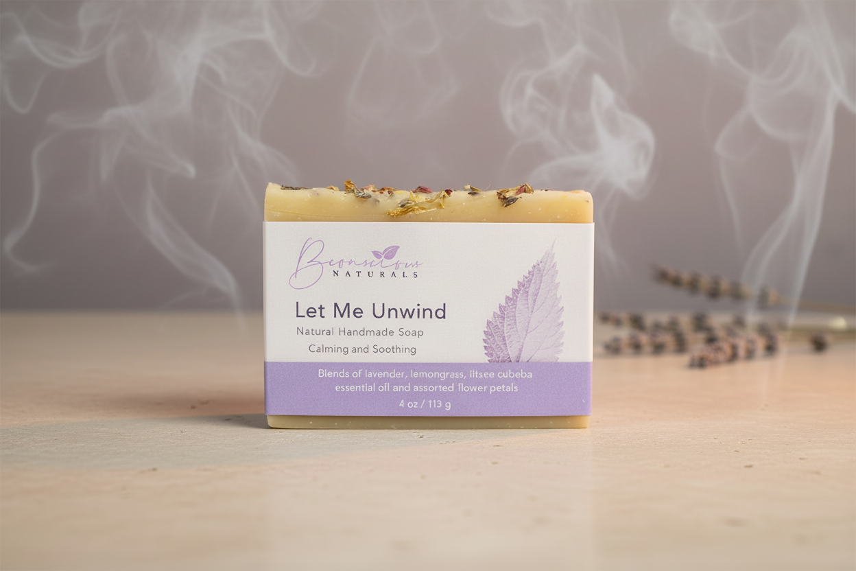 Bconscious Naturals™ Let Me Unwind Soap Bar

Relax, Rejuvenate & Soothe Your Skin with Calming Essential Oils 🌙