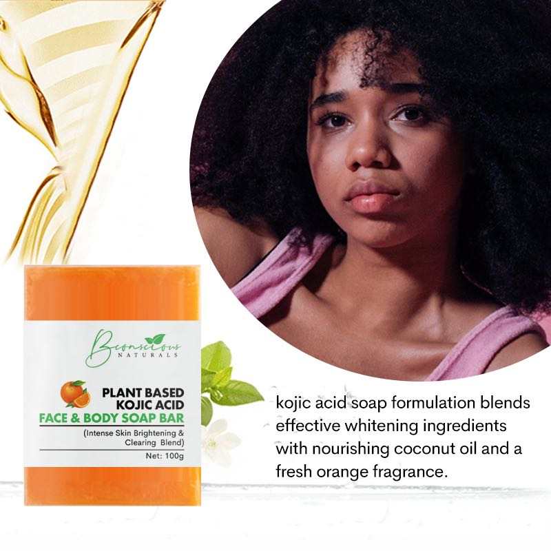 Bconscious Naturals™ Plant-Based Kojic Acid Skin Brightening & Clearing Blend Soap
Target Dark Spots, Underarm Lightening, Yoni Lightening, Back Scars & More