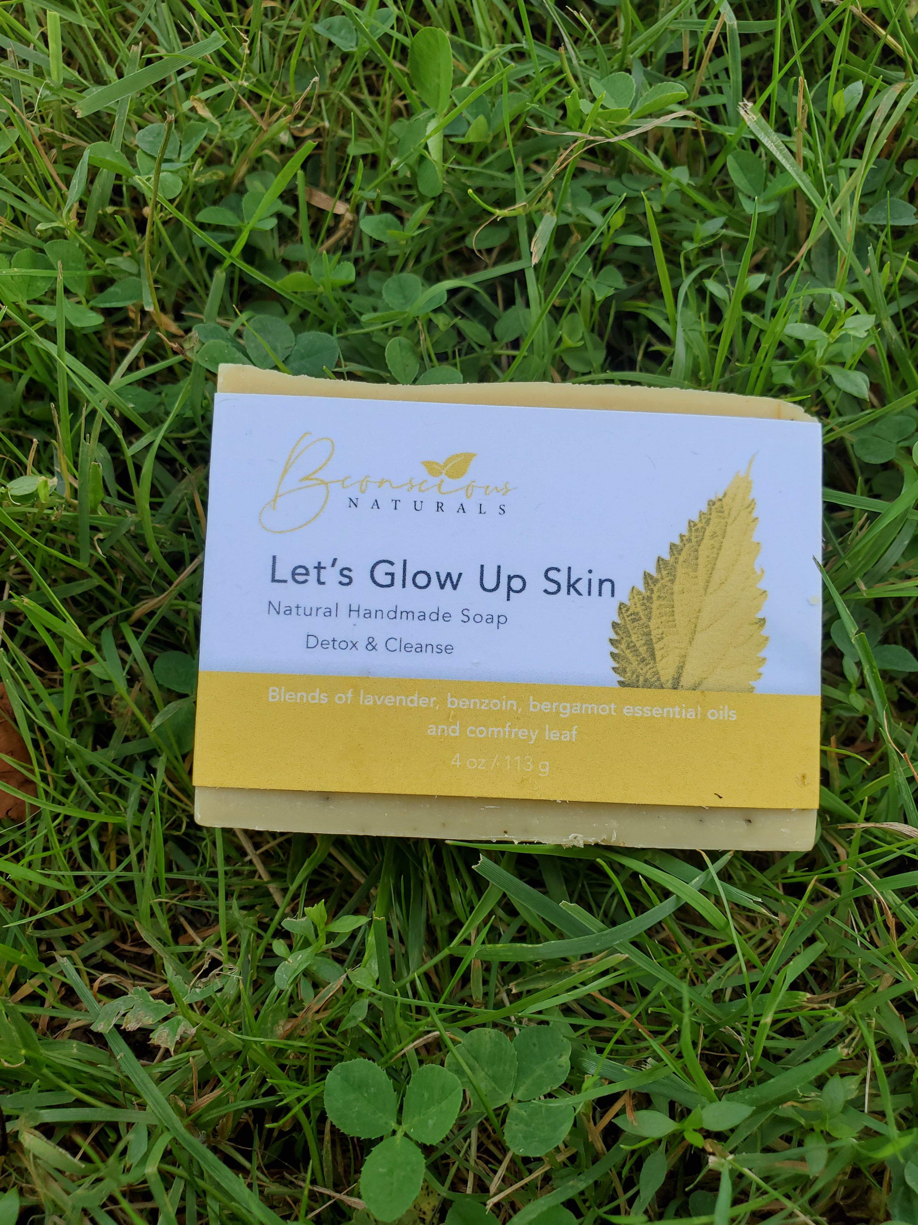 Bconscious Naturals™ Glow Up Bar

Even Skin Tone &amp; Naturally Glowing Skin – Detox &amp; Rejuvenate Your Skin with Every Use!