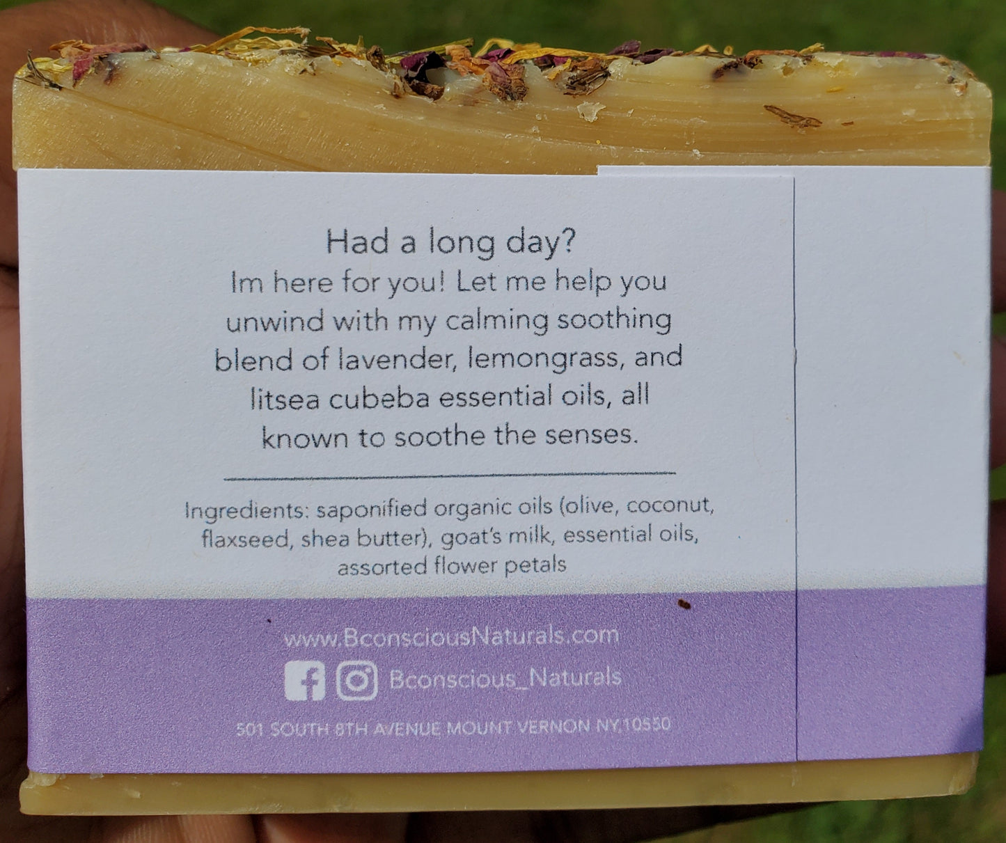 Bconscious Naturals™ Let Me Unwind Soap Bar

Relax, Rejuvenate & Soothe Your Skin with Calming Essential Oils 🌙