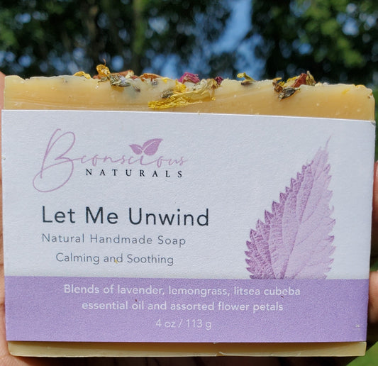 Bconscious Naturals™ Let Me Unwind Soap Bar

Relax, Rejuvenate & Soothe Your Skin with Calming Essential Oils 🌙