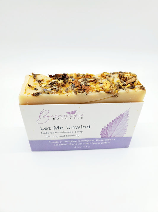 Bconscious Naturals™ Let Me Unwind Soap Bar

Relax, Rejuvenate & Soothe Your Skin with Calming Essential Oils 🌙