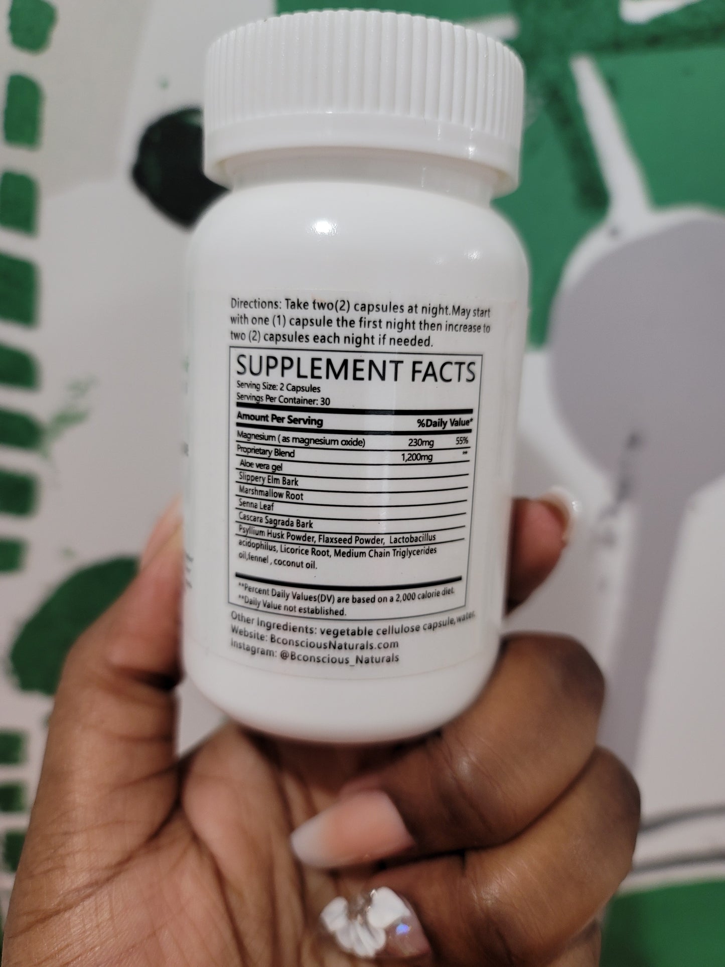 Bconscious Naturals™ Intense Colon Cleanse 60 Capsules (30-Day Supply)
Deep Detox and Gentle Colon Cleanse for Digestive Health