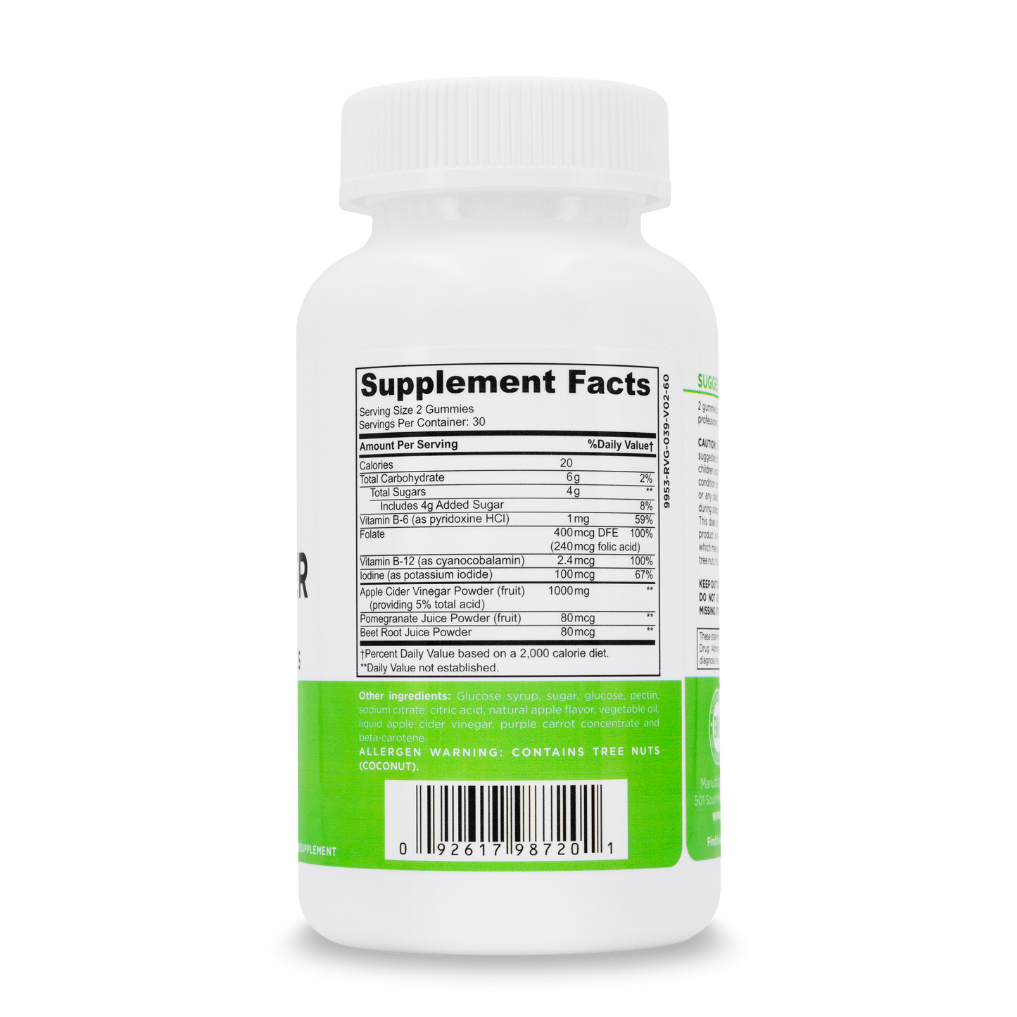 Bconscious Naturals™ PMS Relief Plant-Based Apple Cider Vinegar Gummies

Natural Relief for PMS Symptoms – Support Your Body, Balance Your Hormones